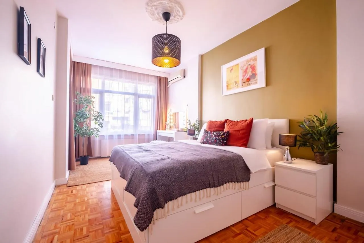 公寓 Chic Flat With Balcony Near Moda Shore 伊斯坦布尔
